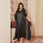 Women's Nightgown - Elegant High-End Long Modest Middle Eastern Style Spring Summer