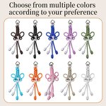 Keychain Manufacturer - Handwoven Nylon Cord Classic Butterfly & Heart Carabiner