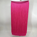 Fringe Trim - White Yellow 100% Polyester Wholesale