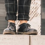 Boot Laces - Round for Outdoor Work & Hiking Pure Cotton Waxed for Adults Kids