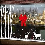 Christmas Bow Decoration - Extra-large Red for Holiday Scene Setting Door