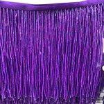 Fringe Trim - 16cm Gold/Silver Handmade Heavy Beaded for Garment Accessories