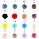Key Chain - 6cm Pompom Pendant Bag Mobile Phone DIY Jewelry Accessories