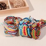 Friendship Bracelets - Handmade Adjustable with Sliding Knot for Women Kids