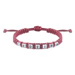 Braided Bracelet - Cool Design Alphabet Colorful Rope