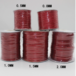 Wax Rope Manufacturer - Korean 0.5mm-5mm for Necklace Jewelry with Pendant Chain