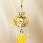 Tassel Pouch - Empty Portable Blessing Auspicious Bag for Carrying Blessings