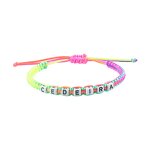 Braided Bracelet - Cool Design Alphabet Colorful Rope