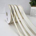 Satin Ribbon - Single Face Solid Grosgrain for Gift Wrapping Hair Bows Wedding