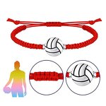 Sports Bracelet - Hand-woven Colorful for Football Basketball Volleyball Tennis
