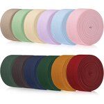 Elastic Band - Colorful Folded Stretchable Knitted Flat for Sewing Handicraft