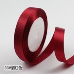 Grosgrain Ribbons - Satin Single Face Eco-Friendly Solid for Gift Wrapping