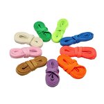 Shoelace Manufacturer - Fashion Flat Colorful Braided Rope for Casual Sports