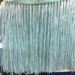 Fringe Trim - 16cm Gold/Silver Handmade Heavy Beaded for Garment Accessories