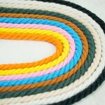Cotton Rope - 5-millimeter Colored for Sports Shoes Laces