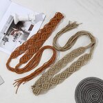 Wax Rope Manufacturer - Ethnic-style for Decorating Belts Vintage Hand-woven