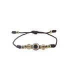 Devil's Eye Bracelet - Crystal Beaded Lucky Adjustable Braided