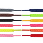 Shoelace Manufacturer - Fashion Flat Colorful Braided Rope for Casual Sports