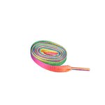 Sports Shoe Laces - 8mm Gradient Color Flat Hat Strap Colorful Webbing