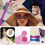 Elastic Band - Colorful Folded Stretchable Knitted Flat for Sewing Handicraft