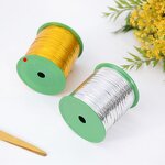 Magic Belt Tie - Metal Wire Color Gold Silver for Flower Packaging Bouquet