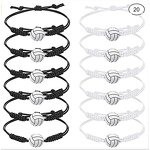 Sports Bracelet - Hand-woven Colorful for Football Basketball Volleyball Tennis