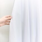 Poly Cotton Broadcloth - 60" Wide Soft Breathable Lightweight for Dress Shirt