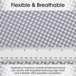 Mesh Jersey Fabric - Polyester King 60" Large Holes for Soccer Basketball Jerseys