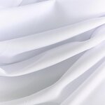 Poly Cotton Broadcloth - 60" Wide Soft Breathable Lightweight for Dress Shirt