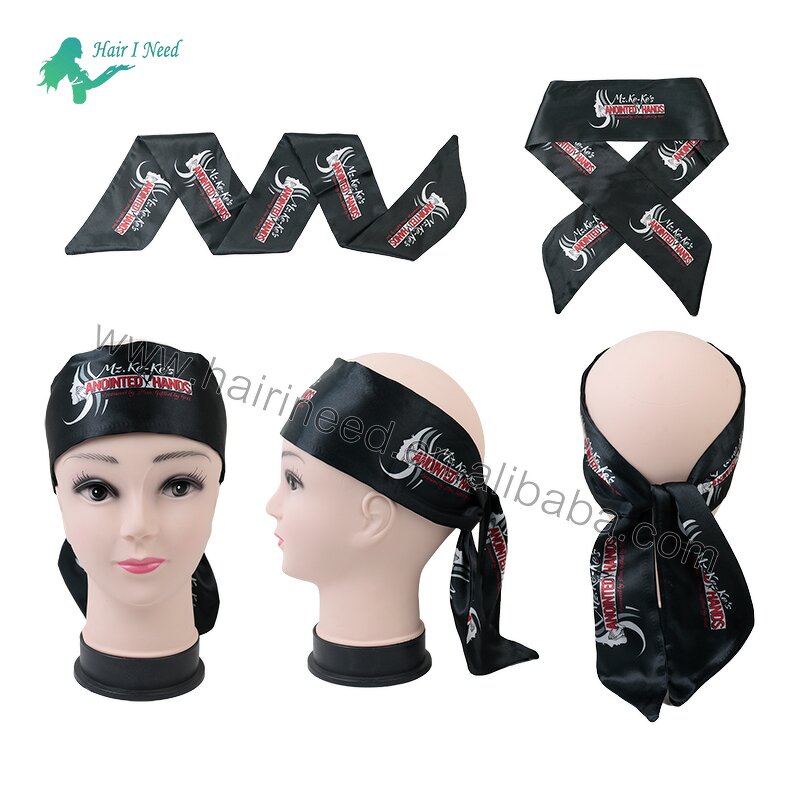 Head Wrap - Wholesale Satin High Quality Long Hair Scarf Edge Frontal Wraps