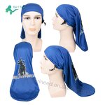 Dread Loc Cap - Custom Logo Extra Long for Braids Dreadlocks with Adjustable String