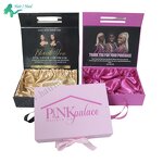 Magnetic Closure Gift Box - Wholesale Custom Glossy Luxury with Handles for Wig