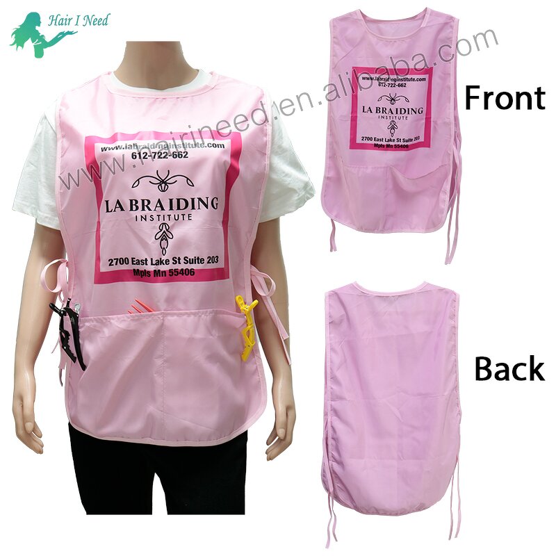 Apron - Custom Printed Cotton Salon Professional Hairdressing for Beauty Salon