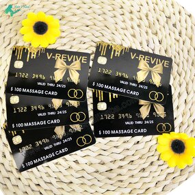 PVC Card - Custom Offset Printing Plastic Embossed Blank Gift Cards