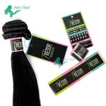 Hair Extensions Accessories - Wholesale Custom Logo Bundle Labels Tags Satin Bags