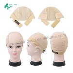 Wig Caps - Wholesale Adjustable Crochet Spandex Nylon Mesh Dome Full Lace