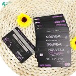 PVC Plastic Business Cards - Custom Logo CR80 Card Size Printing Holographic