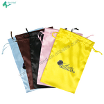 Drawstring Bags - Custom Logo Silk for Hair Bundles
