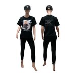 T-Shirt - Low MOQ Custom Pure Cotton Hair Salon Working Short Sleeve Unisex