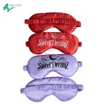 Sleep Eye Mask - Wholesale Customizing Logo Private Label Satin Adjustable Silk