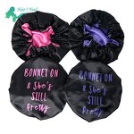 Sleeping Satin Bonnets - Hot Sale Custom Logo Design Double Layer Reversible