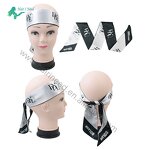 Head Band - Designer Custom Logo Satin Edge Turban for Wigs Virgin Hair