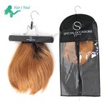 Hair Package Bag - Non Woven PVC Window Custom Logo Printing Zipper for Storage