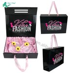 Magnetic Closure Gift Box - Wholesale Custom Glossy Luxury with Handles for Wig