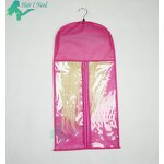 Hair Extensions Carrier - Storage Suit Case Zipper Bag and Hanger Human Hair