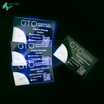 Acrylic Business Card - Customized Luminous Luxury Blank LED Cards