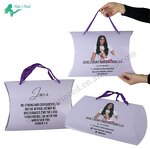 Pillow Boxes - Customized Cheap for Wig Packaging Hair Extension Elegant