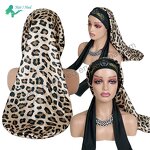 Braid Bonnets - Custom Satin Long Adjustable Sleeping Cap with Head Wraps