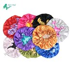 Satin Bonnet - Stock Color Sleep Double Layer Silky Reversible for Women