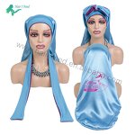 Satin Bonnet - Wholesale Luxurious Large Silk Long Bonnet for Sleeping